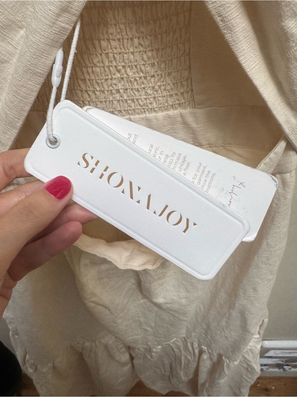 Shona Joy *NEW* Cecilia Twist Bodice Midi Dress in Linen - Picture 15 of 17